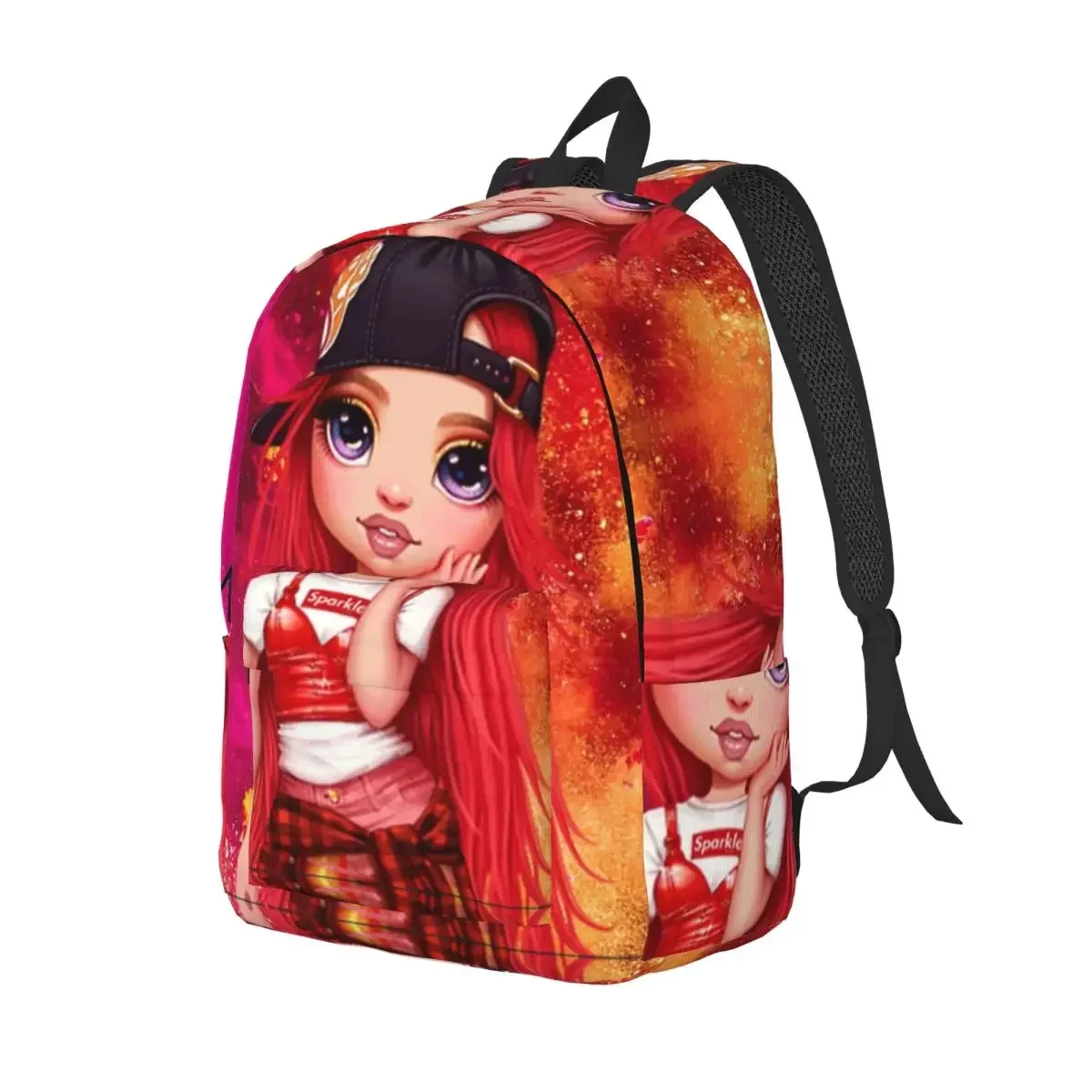 Rainbow High Ruby Anderson Backpack for Preschool Primary School Student Bookbag Boy Girl Kids Daypack Sports Travel Hiking