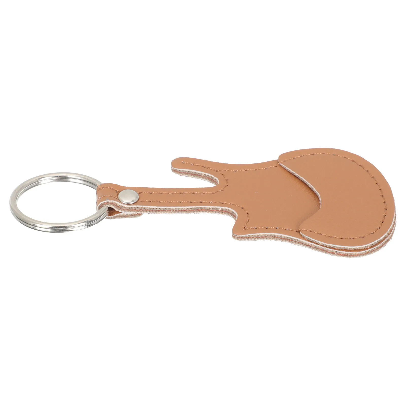 

Guitar Picks Case PU Storage Bag Durable Lightweight Guitar Plectrum Keychain ganizer Picks Container Small Size Easy