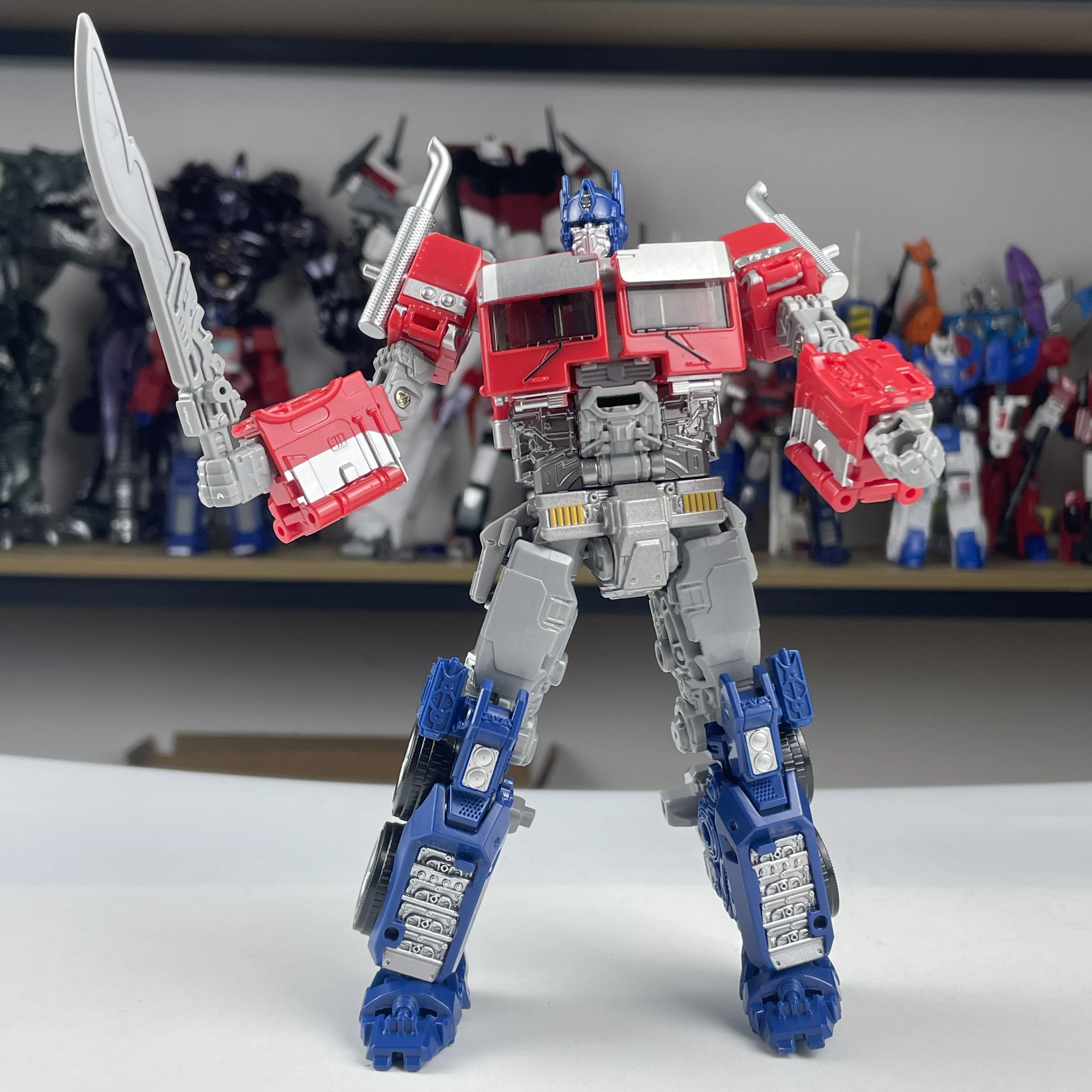 BMB التحول OP01 18 سنتيمتر قائد صعود الوحوش فيلم 7 ستوديو سلسلة عمل الشكل ألعاب روبوتية