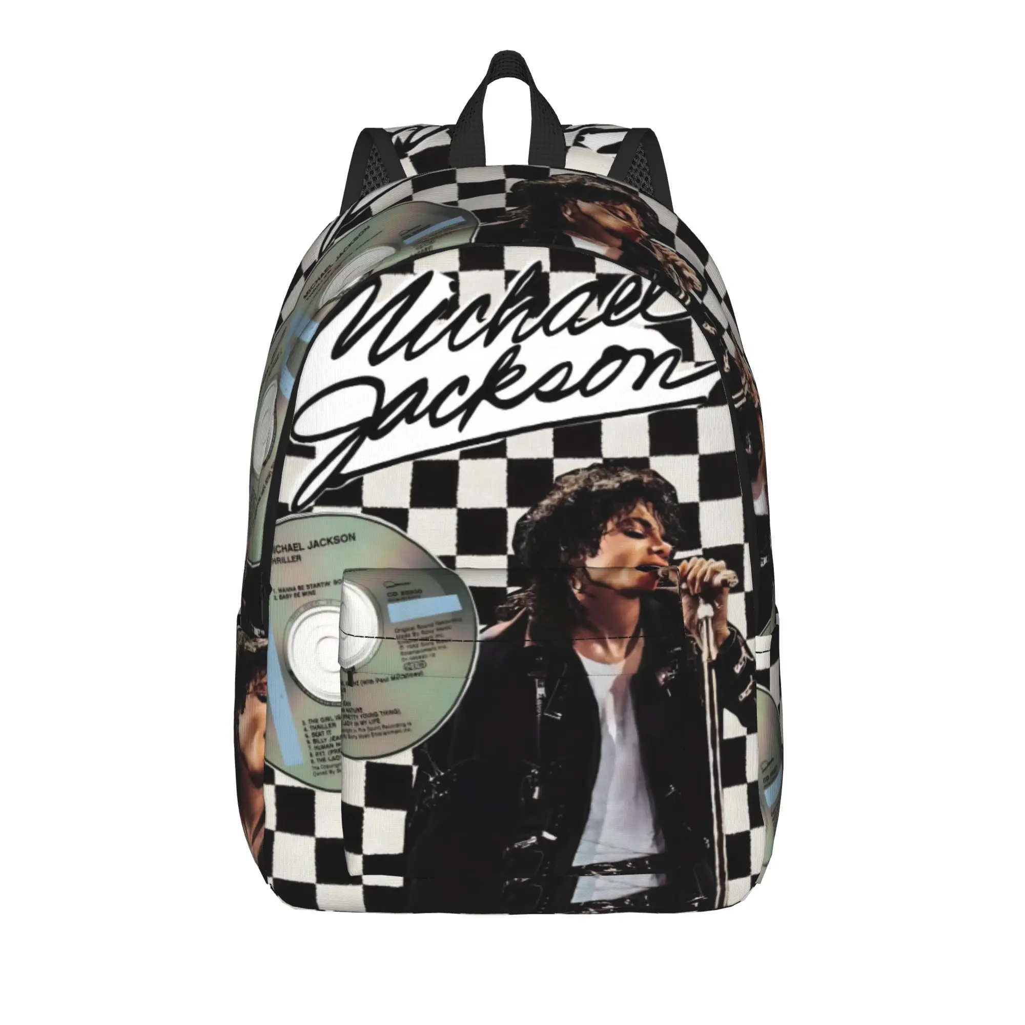 

Michael Jacksons Musical Movie 2026 Fashion Backpack Lightweight Student Hiking Travel Daypack for Men Women Laptop Shoulder Bag