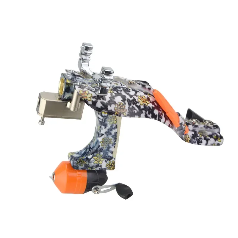 الرماية الصيد مقلاع مجموعة عالية الدقة قوية الصيد الصيد المنجنيق الرياضة في الهواء الطلق الصيد قاذفة مقلاع مجموعة #4