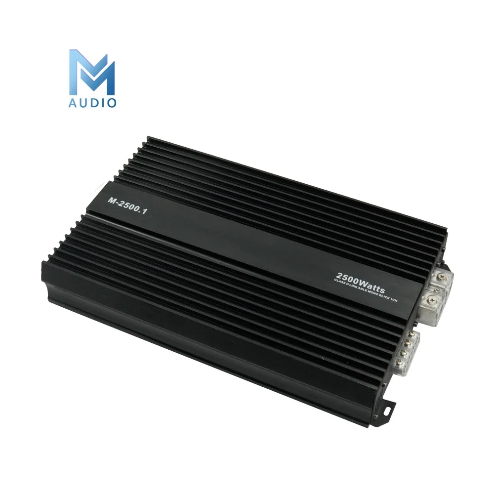 Car Amplifier Class D MONO Block Amplifier 1500W RMS For Car Audio System