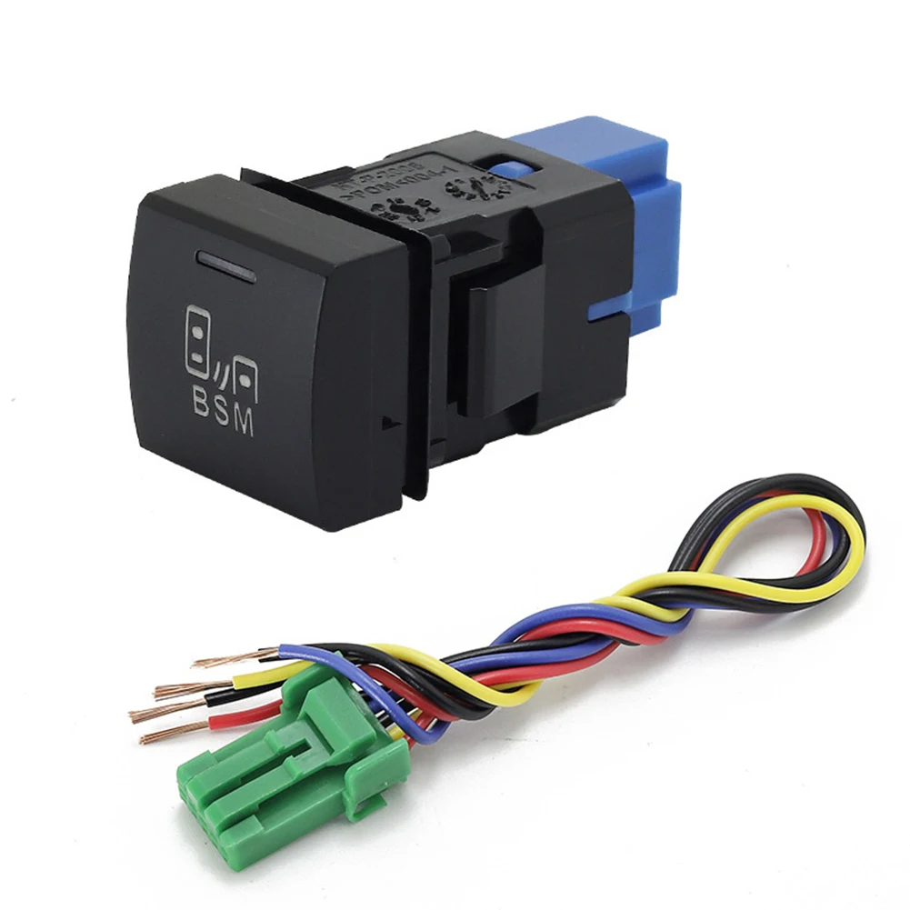 Heated Mirror Control As Shown In The Figure BSM Power Switch Enhanced Safety Features OEM Compatibility Car Interior Upgrade