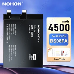 NOHON BS08FA Battery for Black Shark 4 Pro 4S Repalcement Mobile Phone Batteries For BlackShark 5 BS10FA Bateria