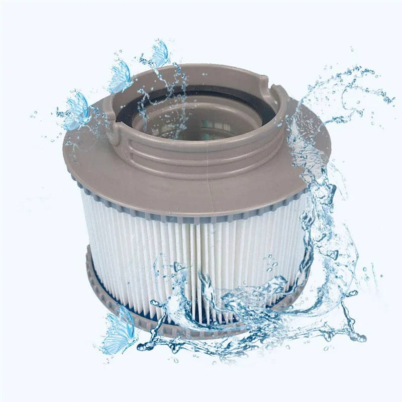 

ABFS 6PCS Parts Accessories Filter For MSPA Filter FD2089, Filter Cartridge Pump Fit All Current MSPA Hot Tubs Pool Filter