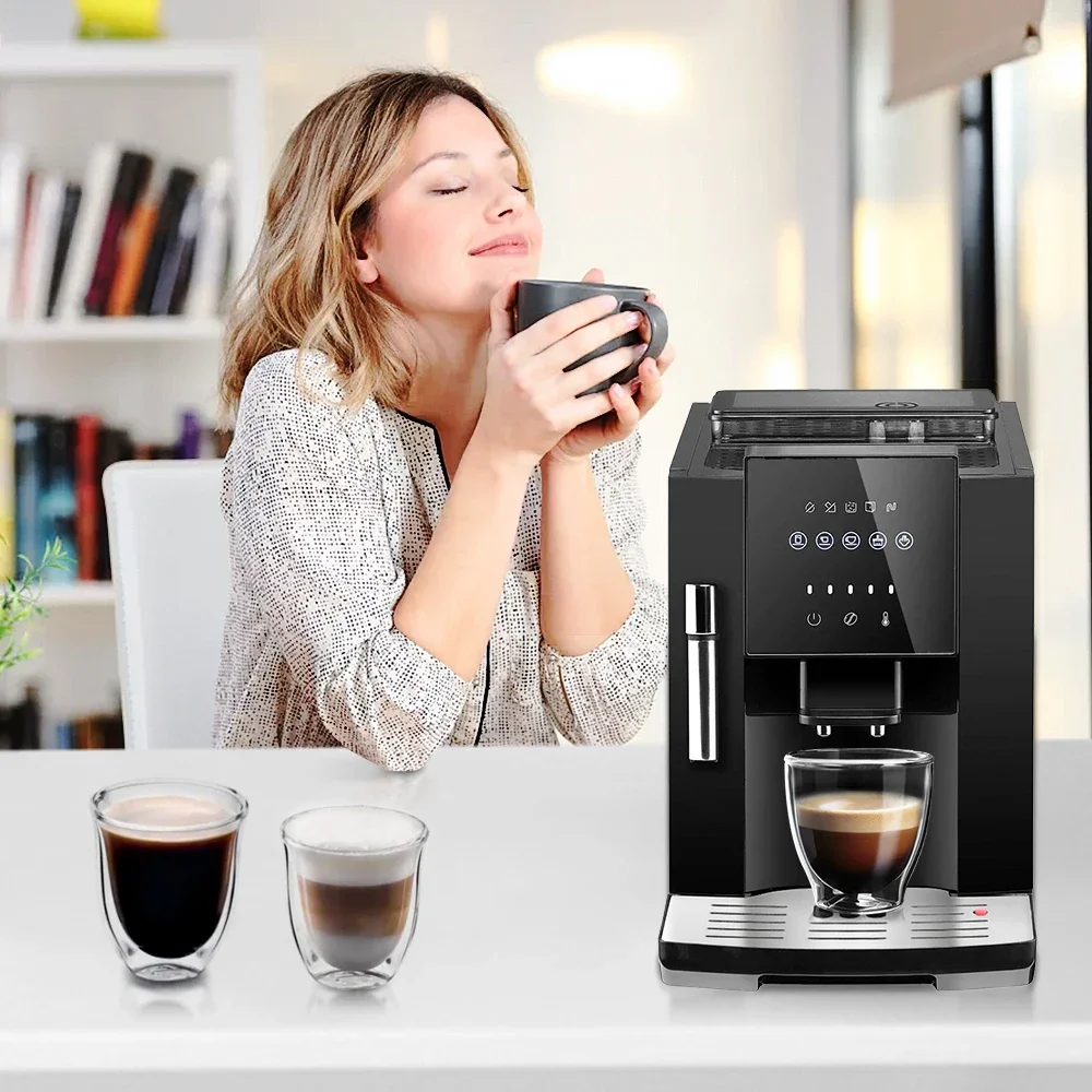 

Best Selling Portable Home Commercial Use Fully Automatic Espresso Coffee Machine for Business