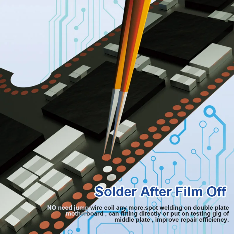 B&R IC-08A Flywire Repair Spot Welding Patch Soldering Plates With Ultra-thin And Fixed Pins Quickly Dot-Repairing Welding Tool