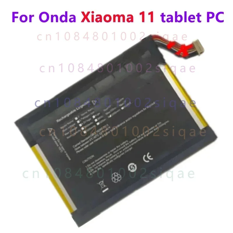 New Replace I125CA 1125CA H- 31145165 P PL. 35125160 P HW- 3487265   Laptop Battery 38Wh 5000mAh For Onda Xiaoma 11 21 31 41 Tab