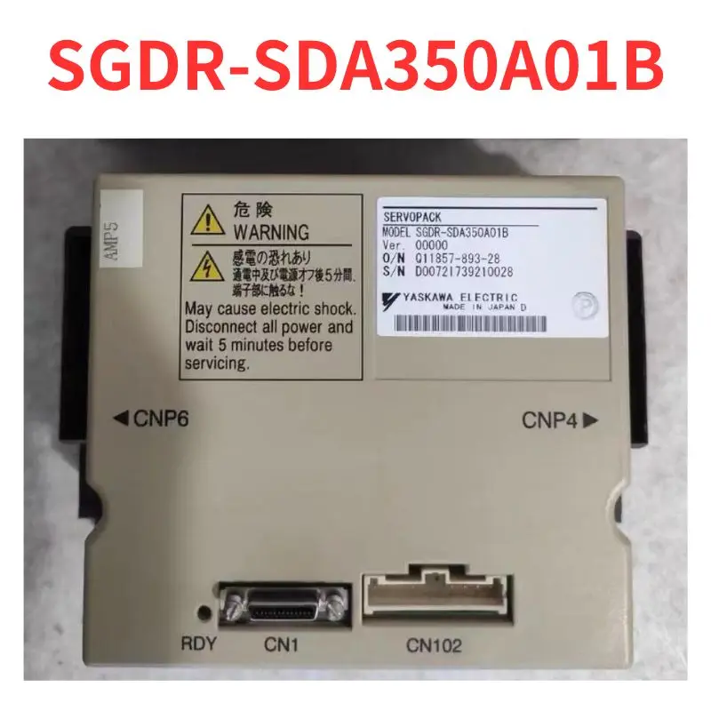 Second-hand   SGDR-SDA350A01B      Robot amplifier driver     test  OK     Fast Shipping