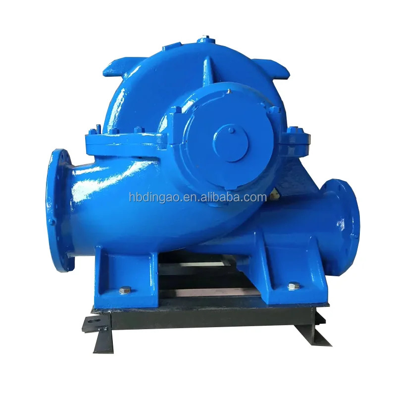 Large Flow Water Conservancy Engineering Water Pump diesel Engine Horizontal Double Suction Split Pump