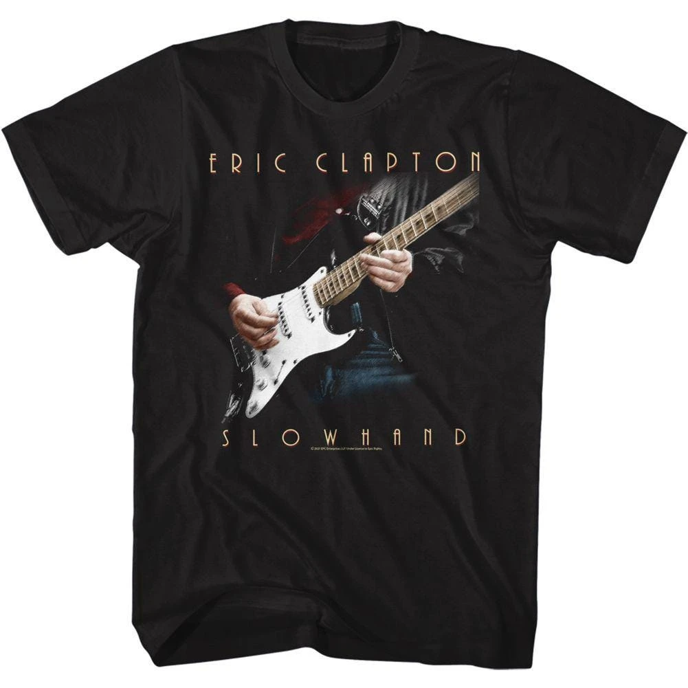 Camiseta Vintage de verano Eric Clapton Tour, camiseta 100% de algodón Unisex para hombre y mujer, camiseta Y2k de gran tamaño para amantes de la música, camisetas informales para fanáticos