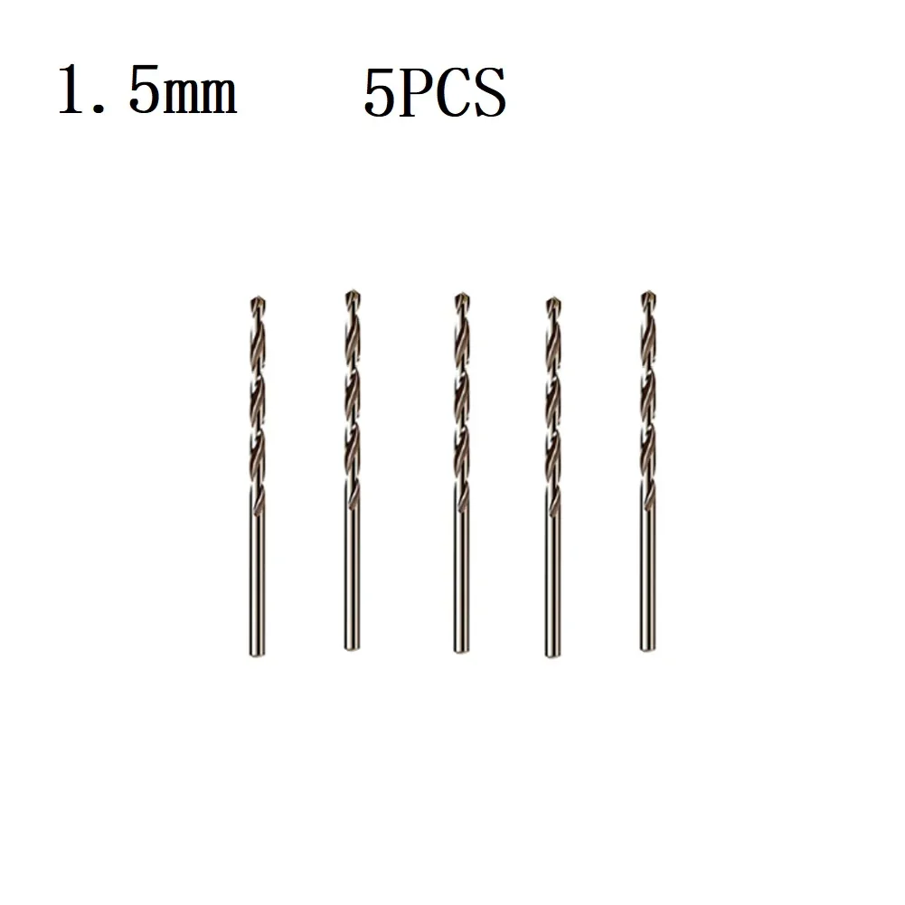 HSS M35 الكوبالت مثقاب ، الفولاذ المقاوم للصدأ المعادن ثقب الخشب القاطع ، 135 درجة سبليت نقطة تلميح ، أجزاء أداة السلطة ، 1-4 مللي متر ، 5 قطعة