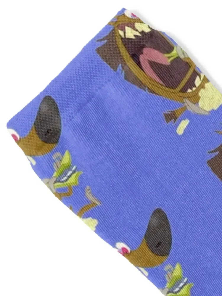 Zig and sharko Socks funny sock colored Non-slip designer Girl'S Socks Men's