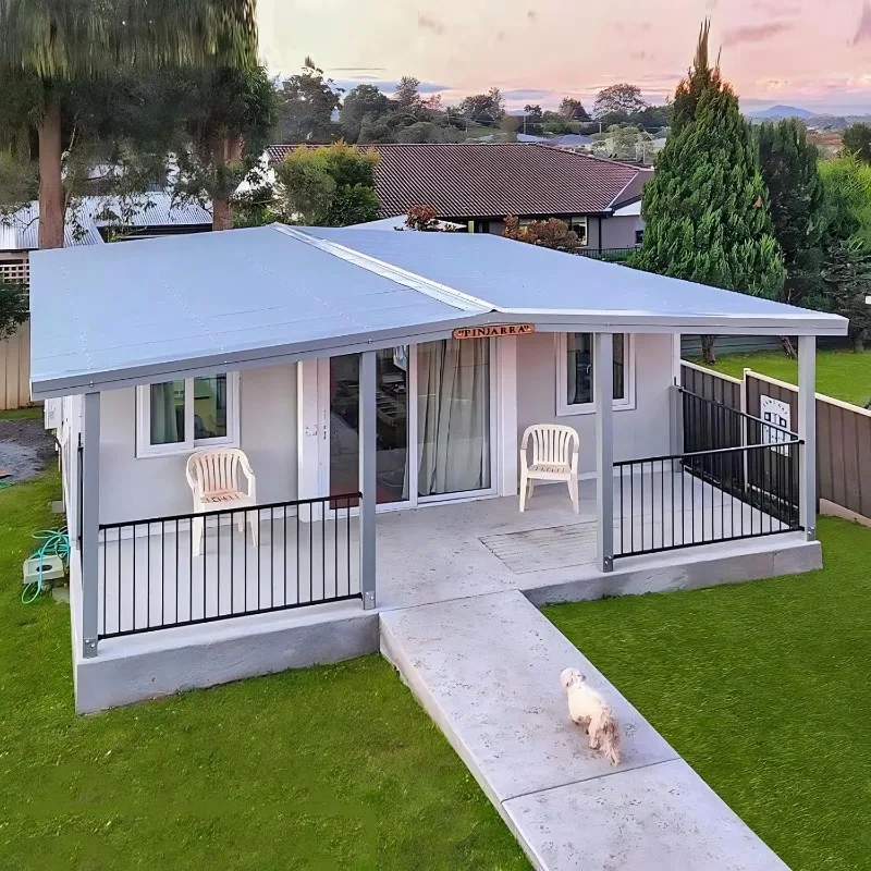 20FT Prefab Container Home, with Bedroom Bathroom Kitchen, Expandable Design