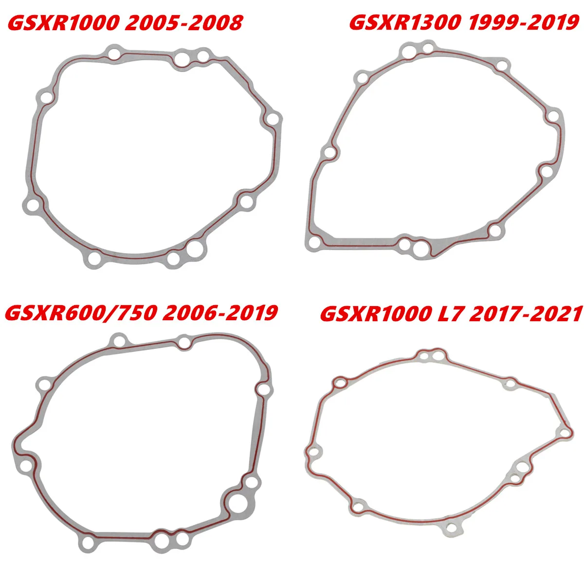 

Motorcycle Engine Stator Cover Crankcase Gasket For Suzuki GSXR600 GSXR750 GSXR1000 GSXR1300 GSXS1000F GSX/RF/GSF400 GSF1200