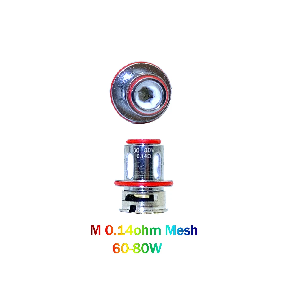 5 bobine da pz/lotto M M0.14ohm Mesh M0.3ohm Dual Mesh M0.2ohm Triple Mesh M0.15ohm bobine a rete Quadra per Geekvape Z Max Tank core