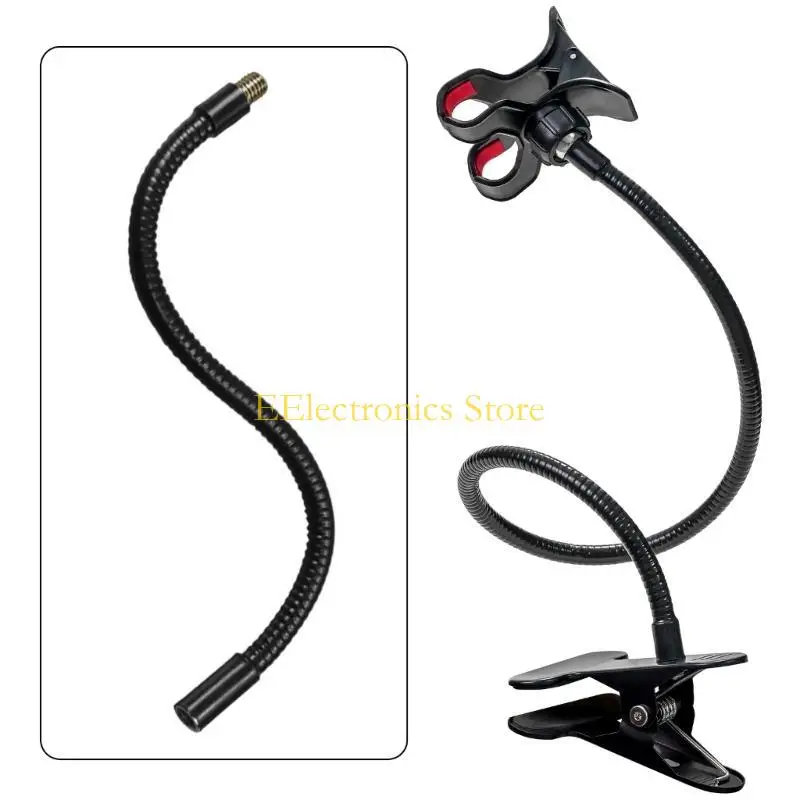 B03C Secure Camera Positioning Gooseneck Arm,3/8Inch Threaded Connection Metal Hose for Tripods and Video Accessories