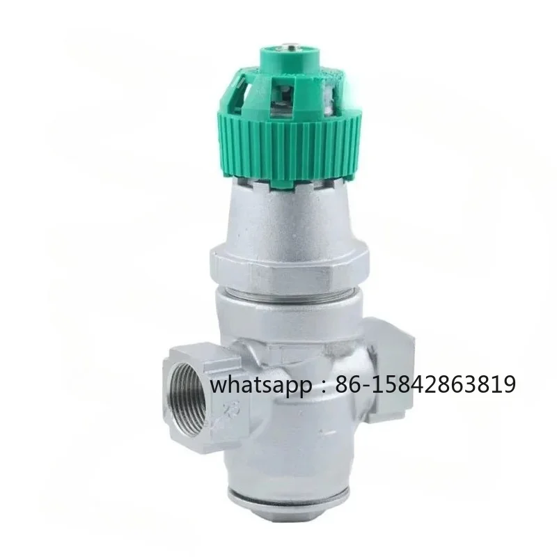 HomeVibe Living Y14H-16P 304 Stainless Steel Threaded Bellows Steam Pressure Reducing Valve DN15 DN20 DN25 High Temperature