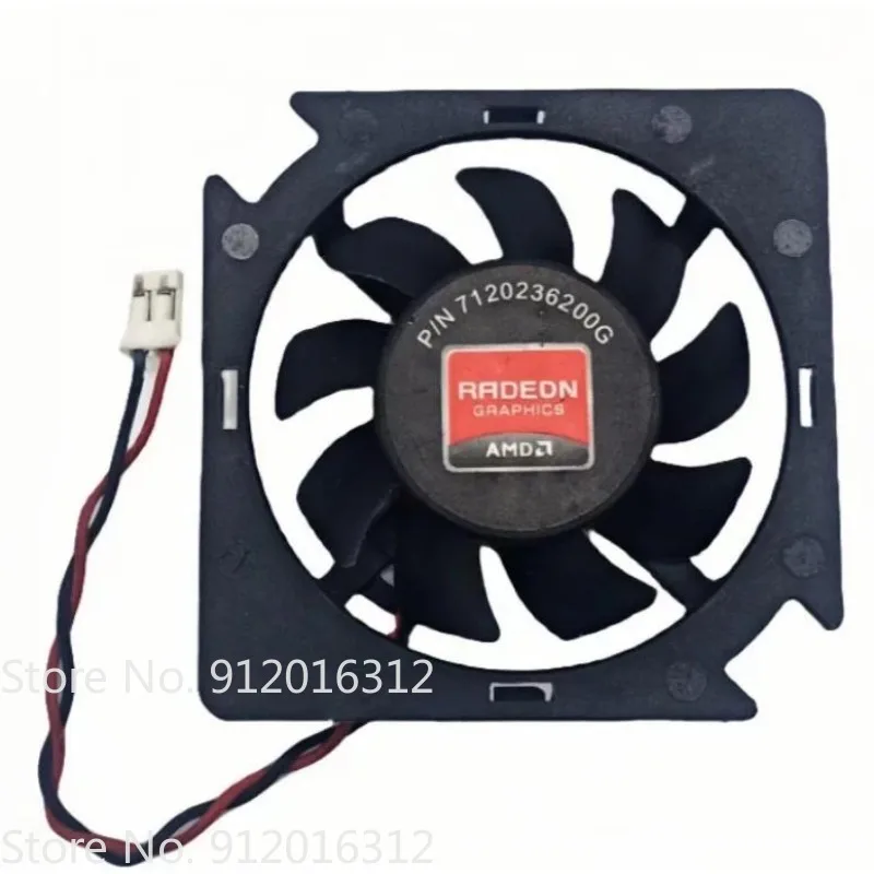 NEW Cooler Fan for PLA04710S12M 12V 0.09A 2 Wire Cooling Fan