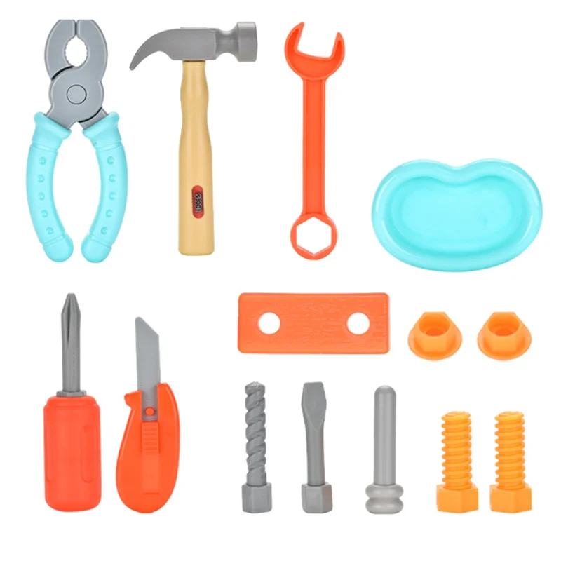 AS96-Kids Tool Set Kits, Simulated Repair Tool Set, Pretend Play House Set With Screwdriver For Kids