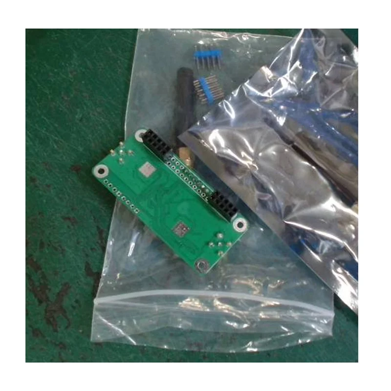 【Diseño elegante】Versión Mini para Raspberry Pi Pistar Ostar MMDVM HS Placa de punto de acceso doble dúplex con 2 antenas compatible con P25 DMR YSF