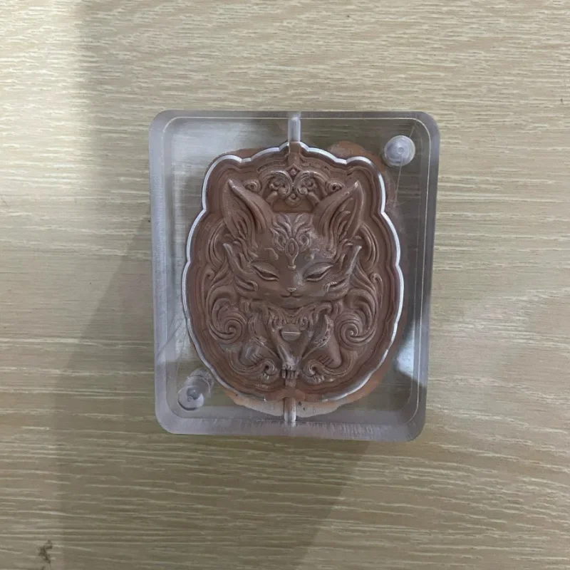 double-sided, nine-tailed fox, fox, incense brand mold DIY handmade tool
