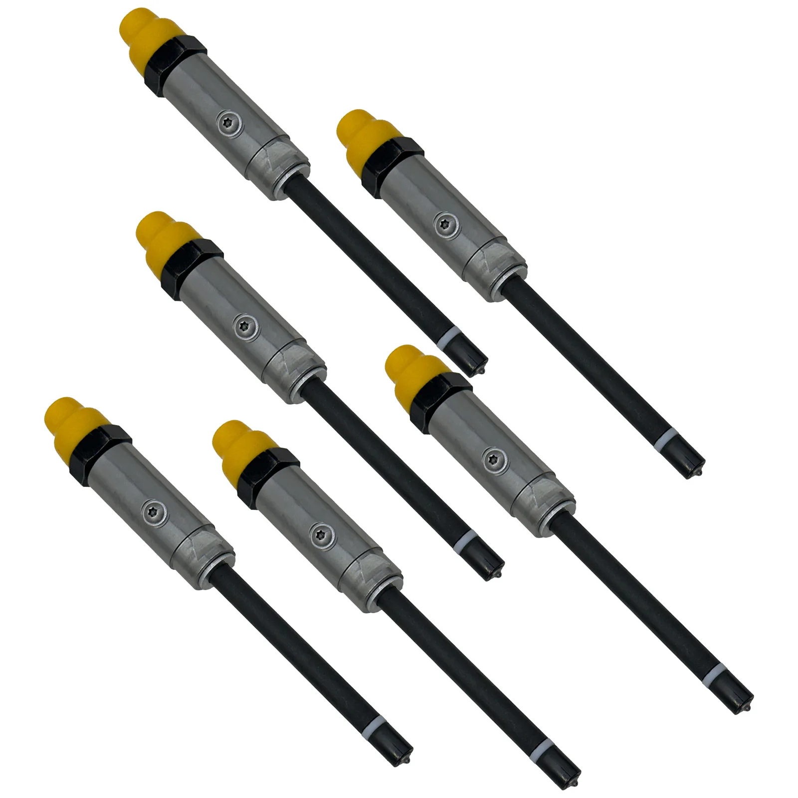 6PCS Fuel injector 8N-7005 For CAT Engine 3306 3306B Excavator 215 219 225 229 235 E240 E300