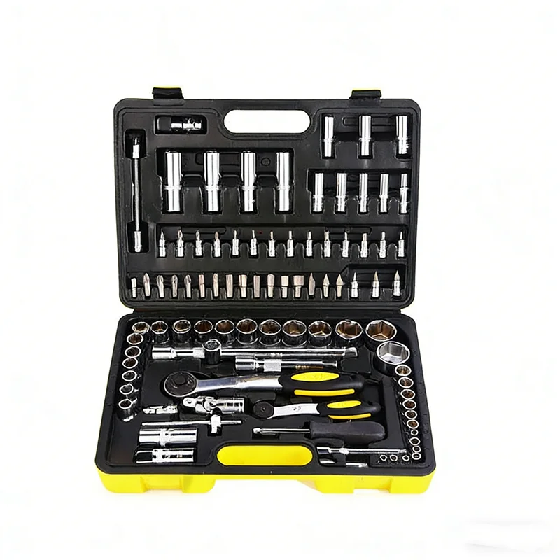 

94-piece multi-function toolbox for car maintenance and household use, suitable for automobiles