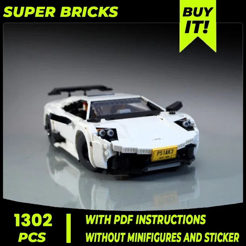 City Car Building Blocks Sports Car Model SeriesSpeed Champion SV Technology Bricks DIY Toys For Kids Childen Gifts MINI Blocks