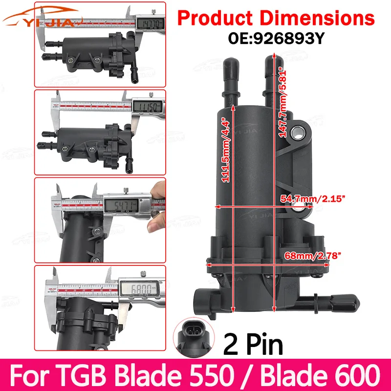 TMP Fuel Pump Gas Pump Fit For TGB Blade 550 Blade 600 ATV Fuel Supply System Replacement Spare Part