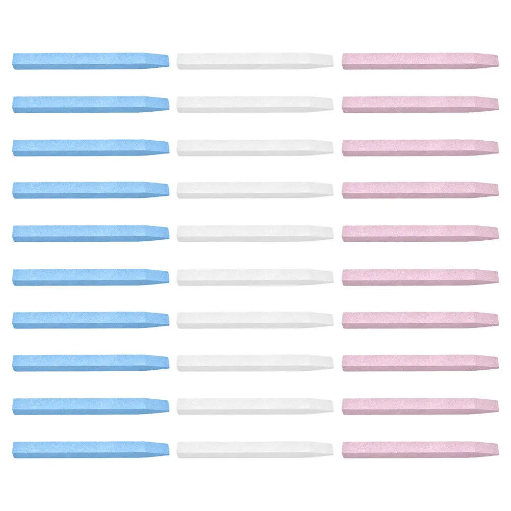

30Pcs Stone Nail Files Sticks Professional Nail Buffing Tools for Natural False Nails Manicure Pedicure Cuticle Removal