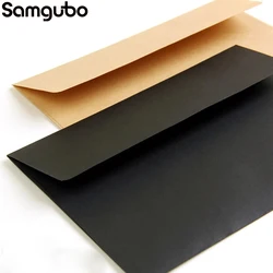 10pcs/pack 16x11cm Kraft Paper Envelopes C6 Size  Handcrafted Envelopes for Greeting Cards and Invitations