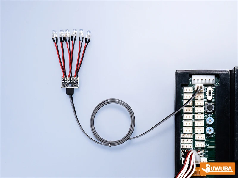 Ph2.0 Adapterkabel Lichtsteuerung Host zu LED-Adapterkabel für RC-Auto, Boot, Tamiya Truck, Crawler-Auto – Detail 7