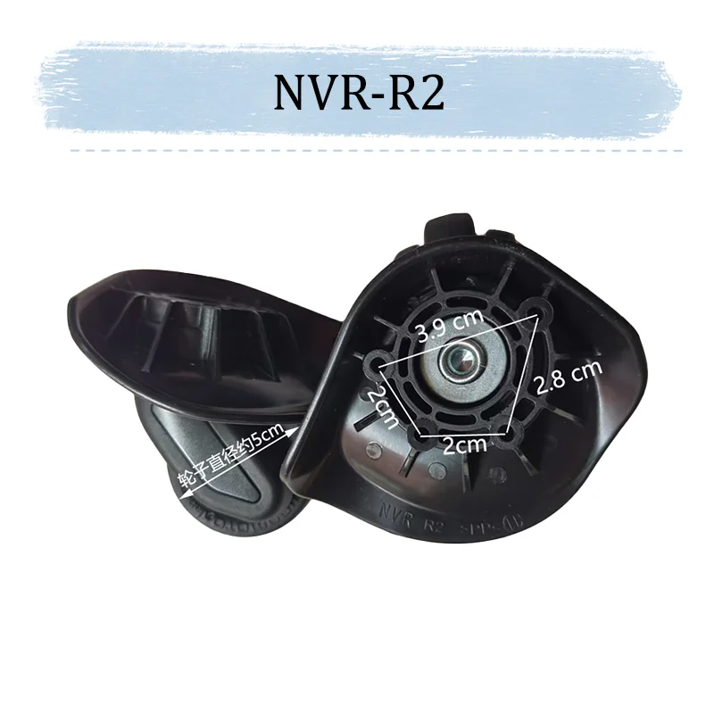 For HINOMOTO NVR-R2  Silent Luggage Wheels Replacement Part - 360° Rotatable Bearing Luggage Wheels for Luggage Box Repair