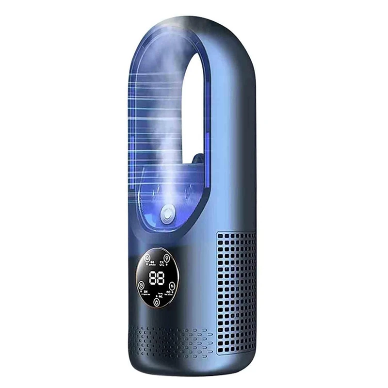 

Bladeless Fan Electric Fan Household Dormitory Cooling Fan Spray Water-Cooled Desktop Fan