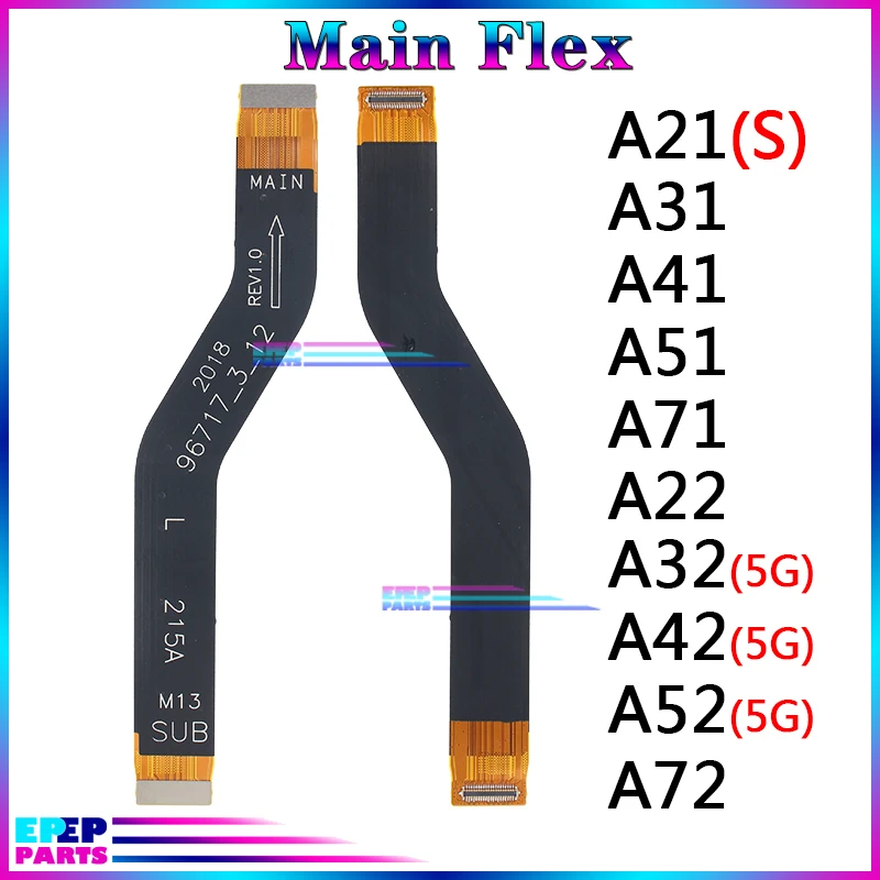 Motherboard Connector Cable for Samsung Galaxy A22 A32 A42 A52 A72 A21S A31 A41 A51 A71 4G 5G Main Board Flex