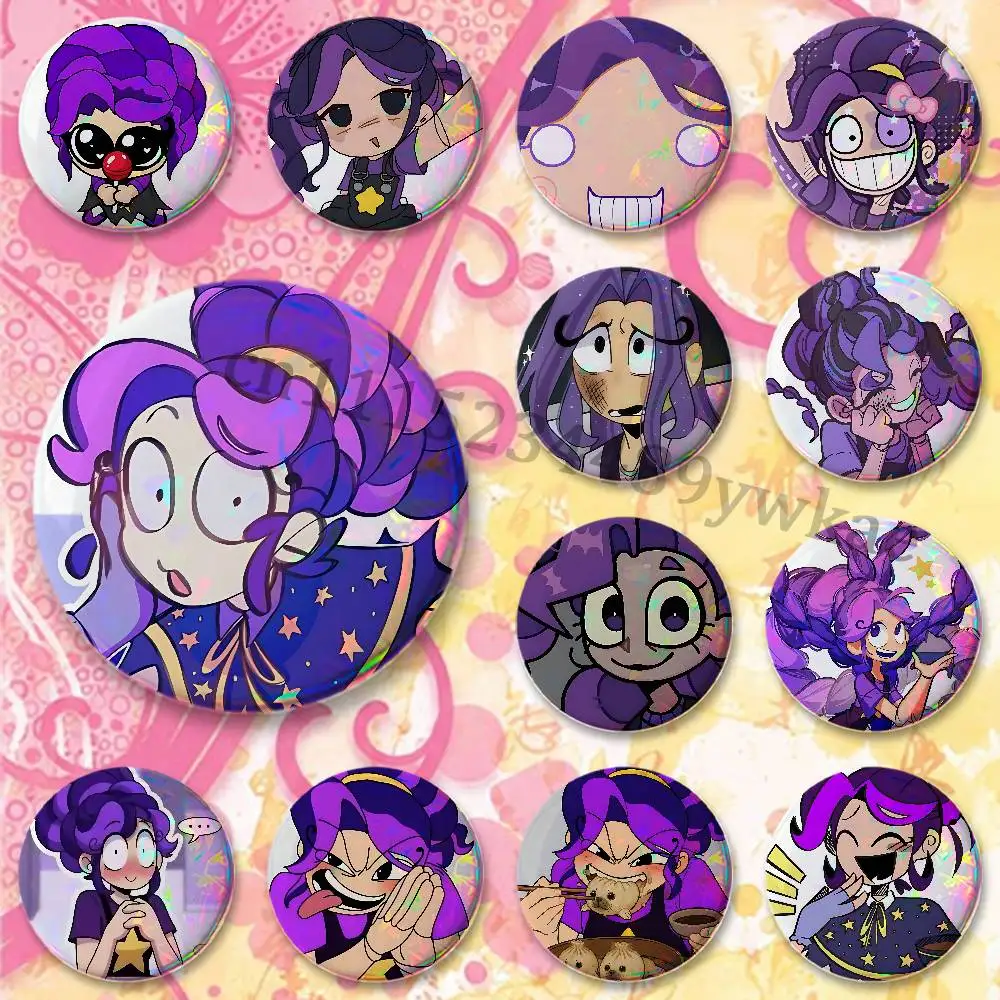 L-Lily L-Lovebraids Artist Alley Fan-made Merch Custom Badges 75mm 44mm 25mm 32mm 58mm Collect Gifts Large