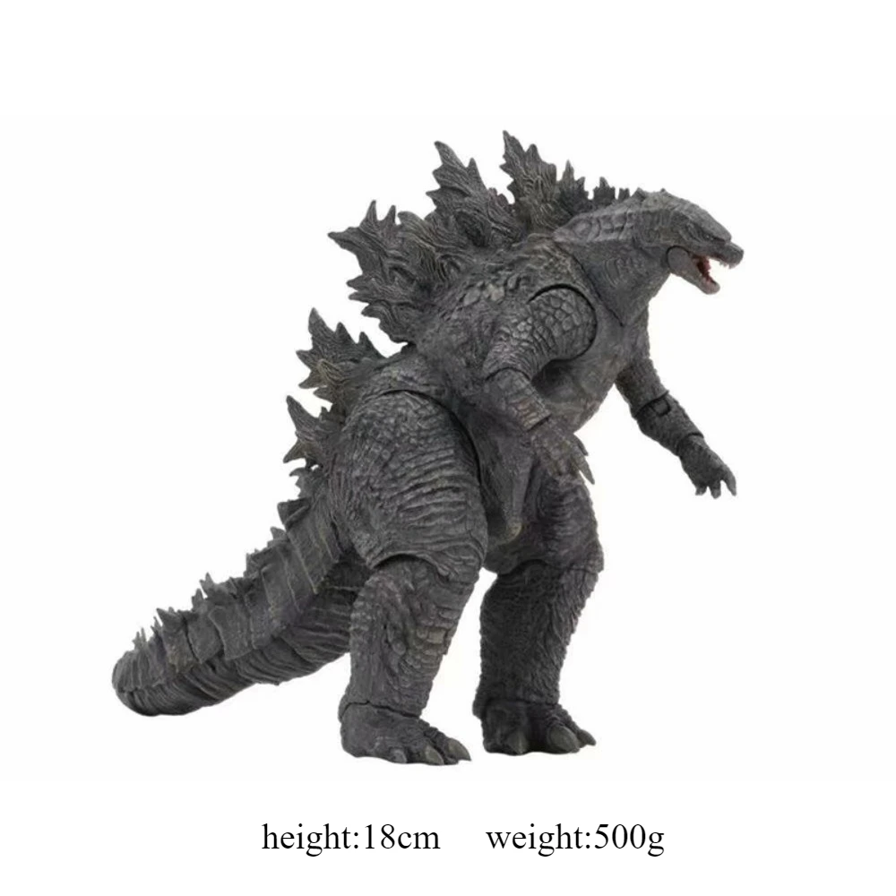 NECA Godzilla Monster King 2019 Movie Version Drop Resistant PVC Material Smooth Edges Desktop Decoration Ornament Doll Boy Toys