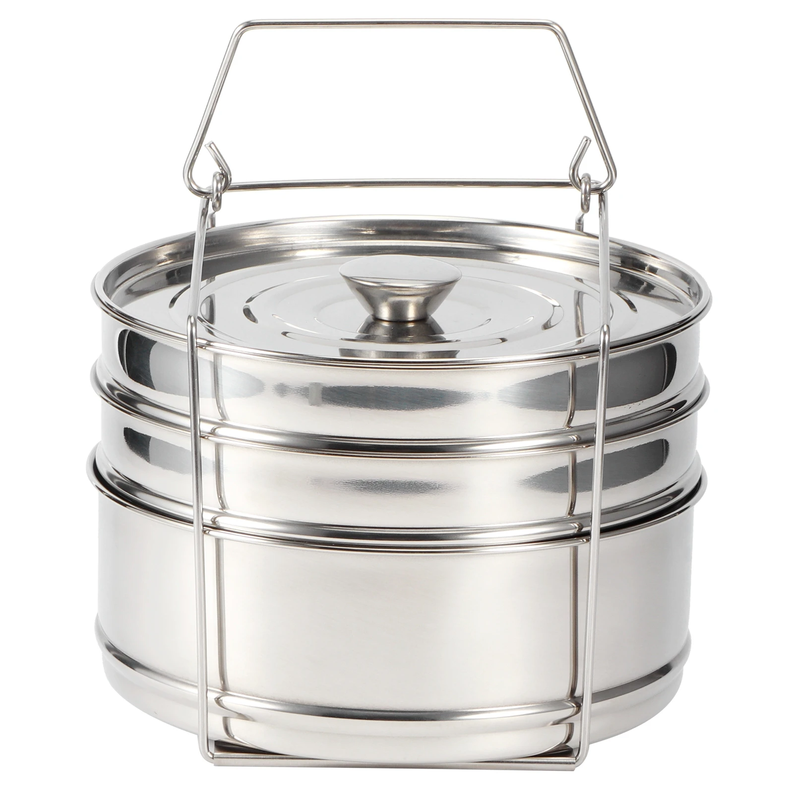 Stackable 3 Tier Stainless Steel  Cooker Pot Set Cook Food Pressure Pot Accessories Pressure Cooker Accessories