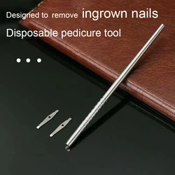 Disposable Professional Ingrown Nail Pedicure Scraper Podiatry Foot Care Tools Podiatry Special Toenail Trimmer Cutter