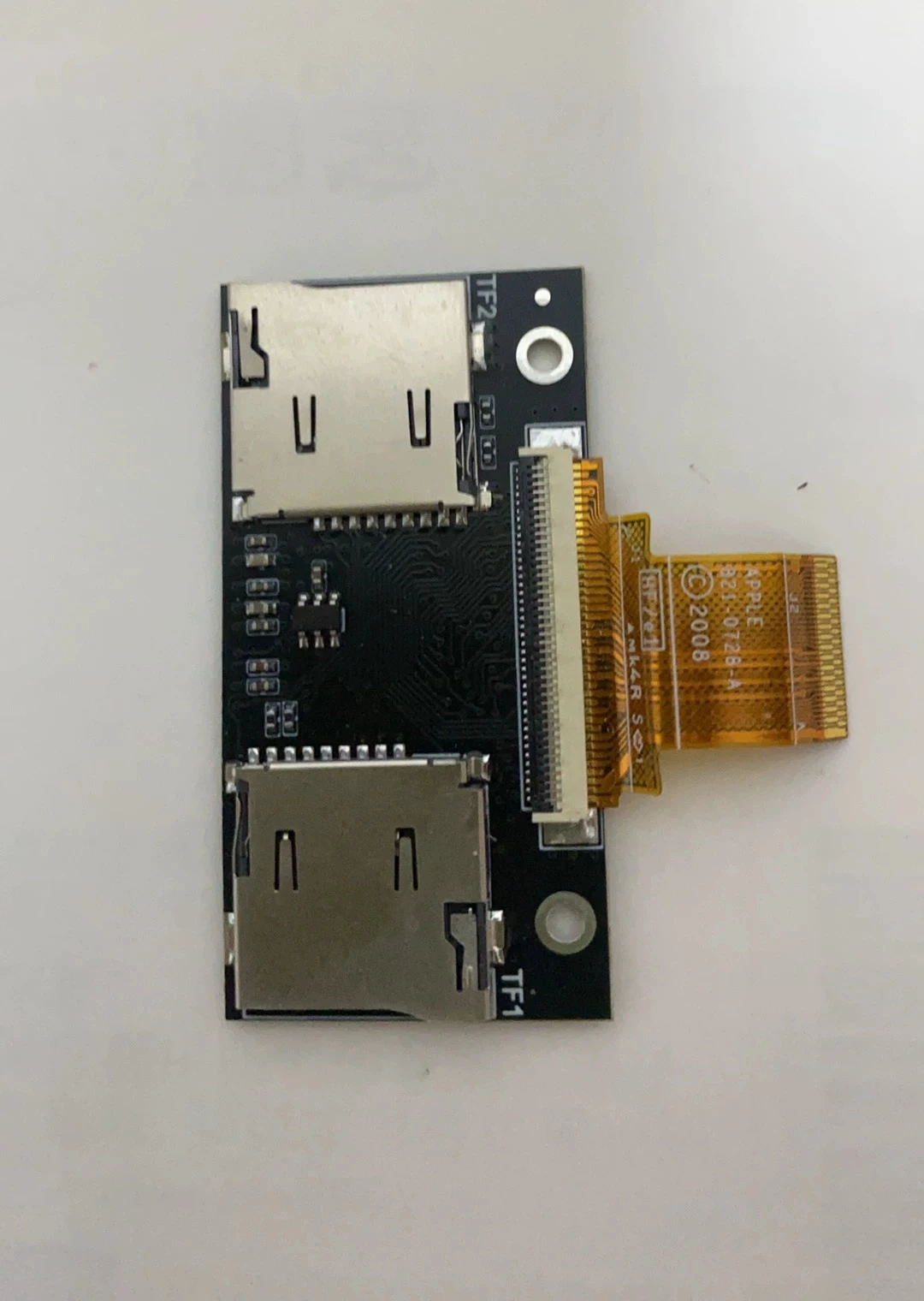 Adapter kart 2-portowy / Dual TF do CE ZIF / Micro SD do iPod Classic 6. i 7. generacji A1238, iPod Video 5. i 5.5. generacji A1136, komputerów PC i konsol do gier — zdjęcie produktu 6