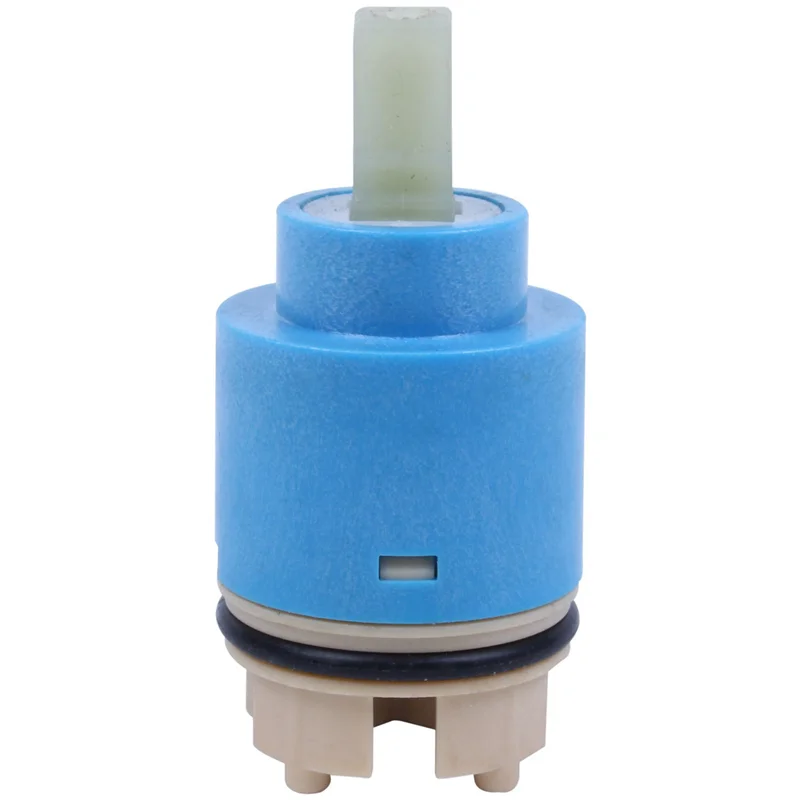 AT63-4X Blue Ivory Plastic 35Mm Diameter Water Tap Faucet Cartridge Valve