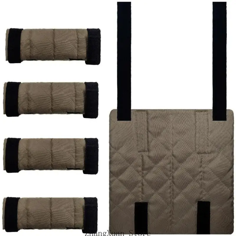 Etagenbett-Leiterpolster mit verstellbarem Riemen, Etagenbett-Leiterabdeckung 9,8 × 9,8 Zoll 3XUF – Detail 3