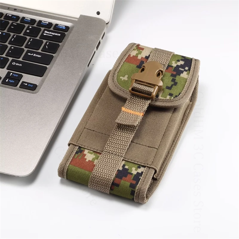 

Card Slot Phone Case For Tecno Spark 40 30 20 Pro Plus Camouflage Waist Bag Phone Pouch For Spark 40C 20 30 30C 20P 9T 10 8 Pro