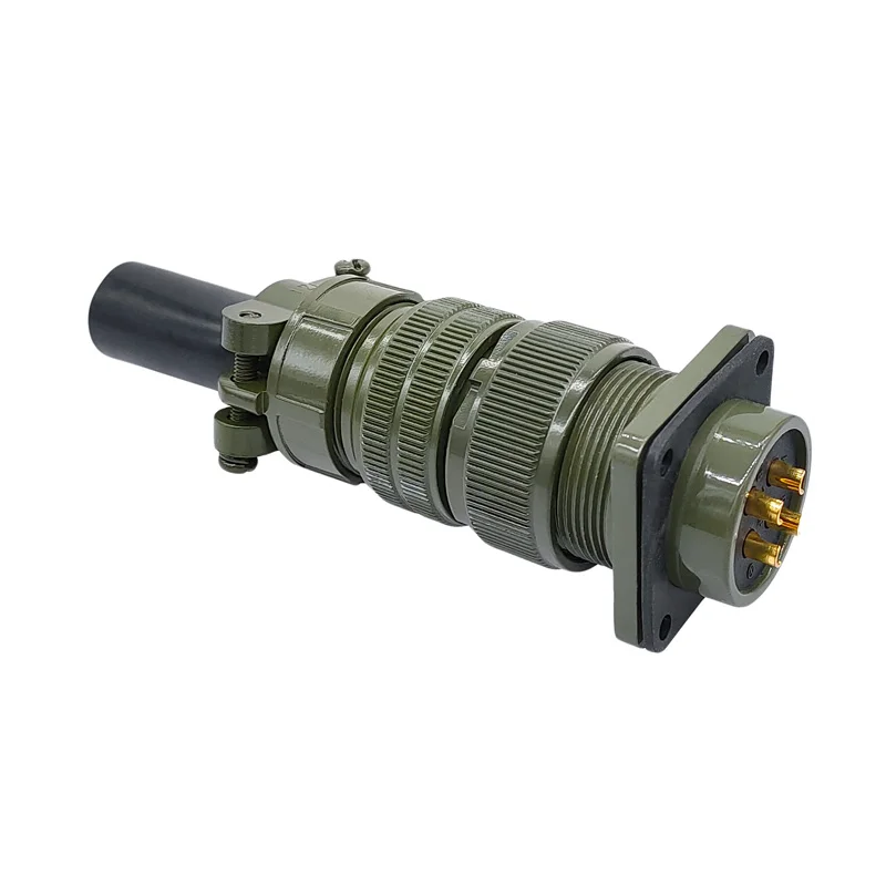 MS3102A Military Specification Connector 5015 MIL STD 20-23 Circular Connectors MIL-C 20-19 20-4 Plug MS3106A MS3108A Socket image 2