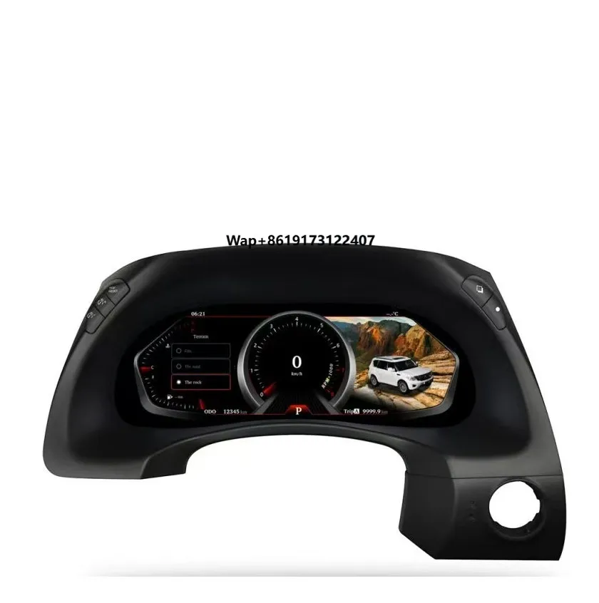 

Upgrade New Linux Dashboard LCD Digital Cluster Speedometer Panel for Patrol Y62 2016-2019 Auto Meter