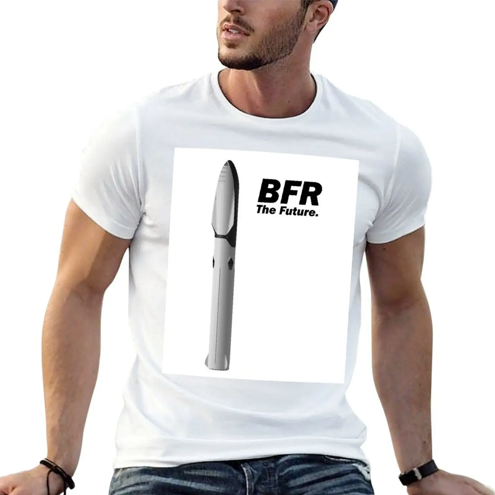 

BFR - SpaceX - The Future T-Shirt t shirts for man graphic vintage man t shirt cotton t shirt man cotton T-shirt