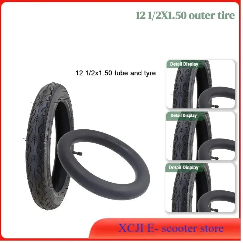 

12 пневматических шин 1/2X1,5 (40-203) 12-дюймовые внутренние и внешние шины подходят для задних колес электрических инвалидных колясок.