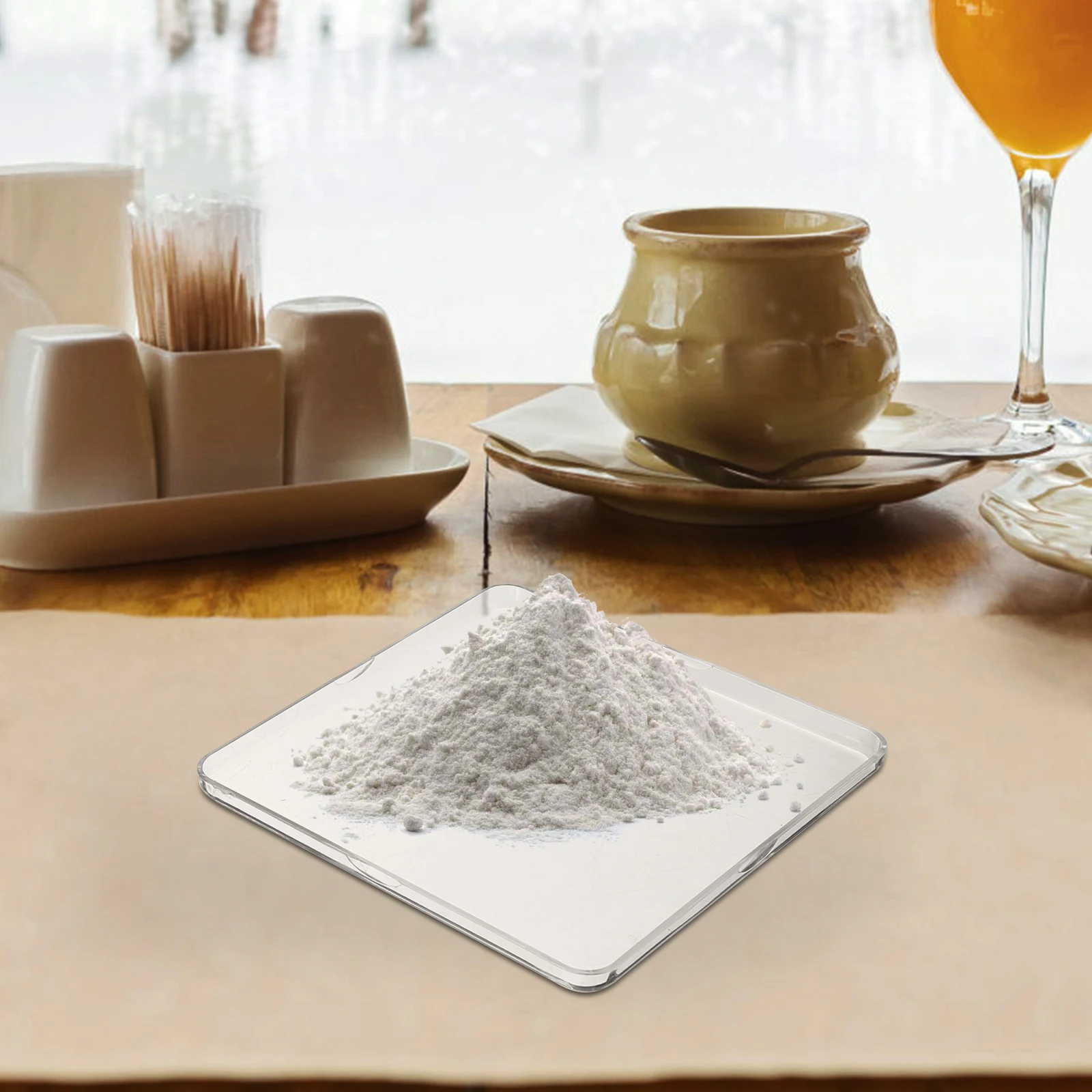 

2Pcs Plastic Electronic Scale Tray Food Digital Scale Pan Kitchen Weighing Accessory Reusable Replacement