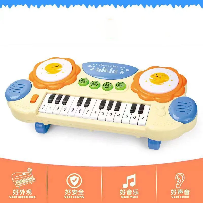 Kids Multi-functional Electronic Keyboard Piano for Kids With Microphone Musical Instrument Educational Toys Gift for Children